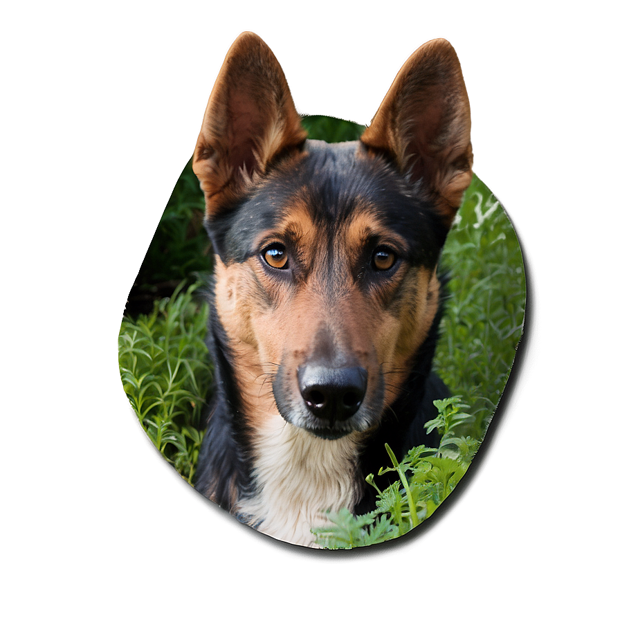 Dog Face In Wild Nature Png 06212024 PNG Image