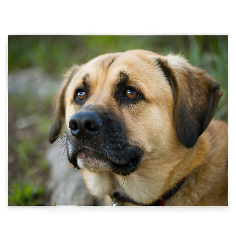 Dog Face In Wild Nature Png Fau49 PNG Image