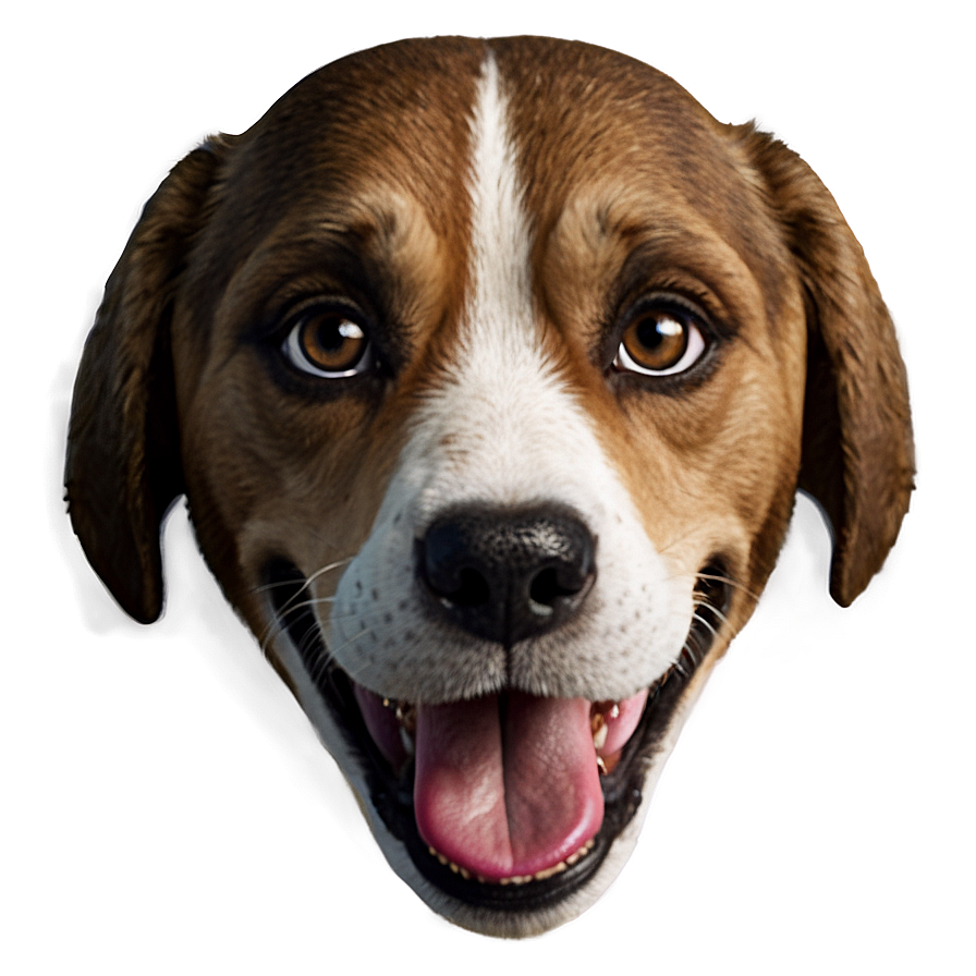 Dog Head Emoji Png 06212024 PNG Image