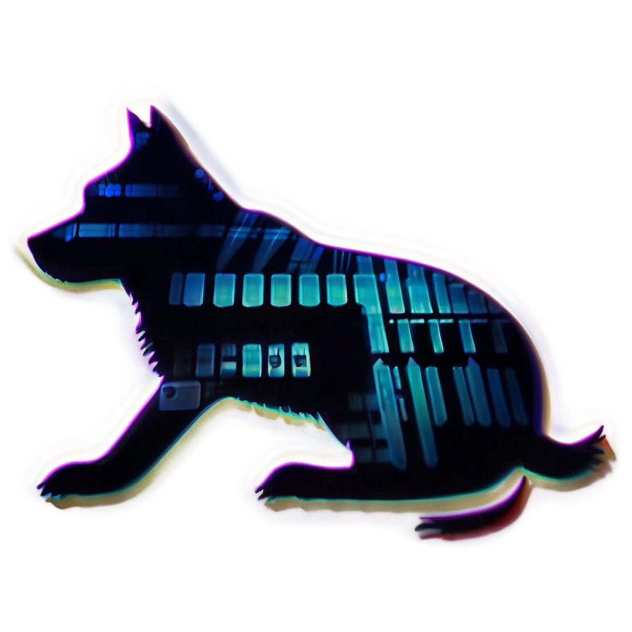 Dog Silhouette Art Png Tpx61 PNG Image