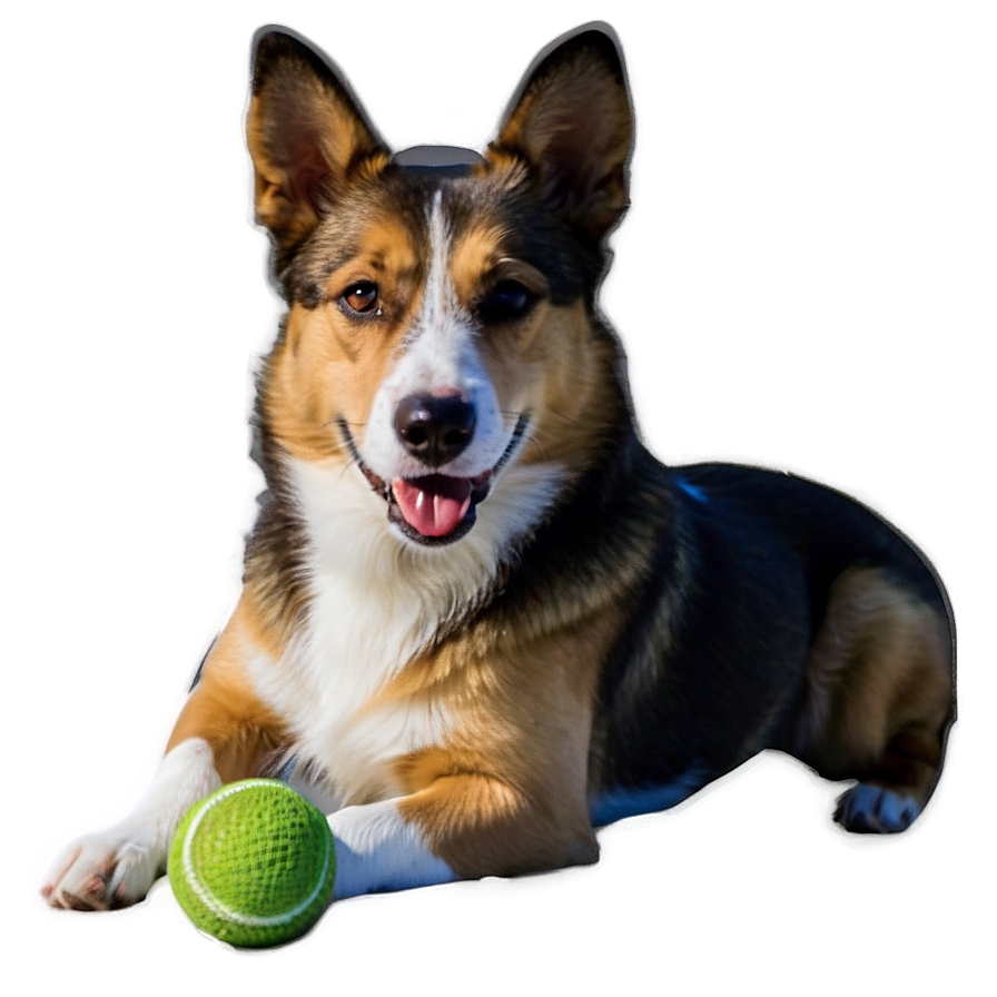 Dog With Ball Transparent Png Iqe26 PNG Image