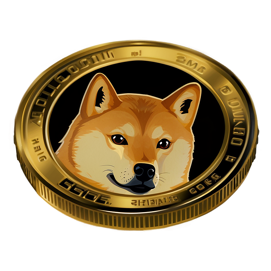 Dogecoin Coin Graphic Png Pcp40 PNG Image