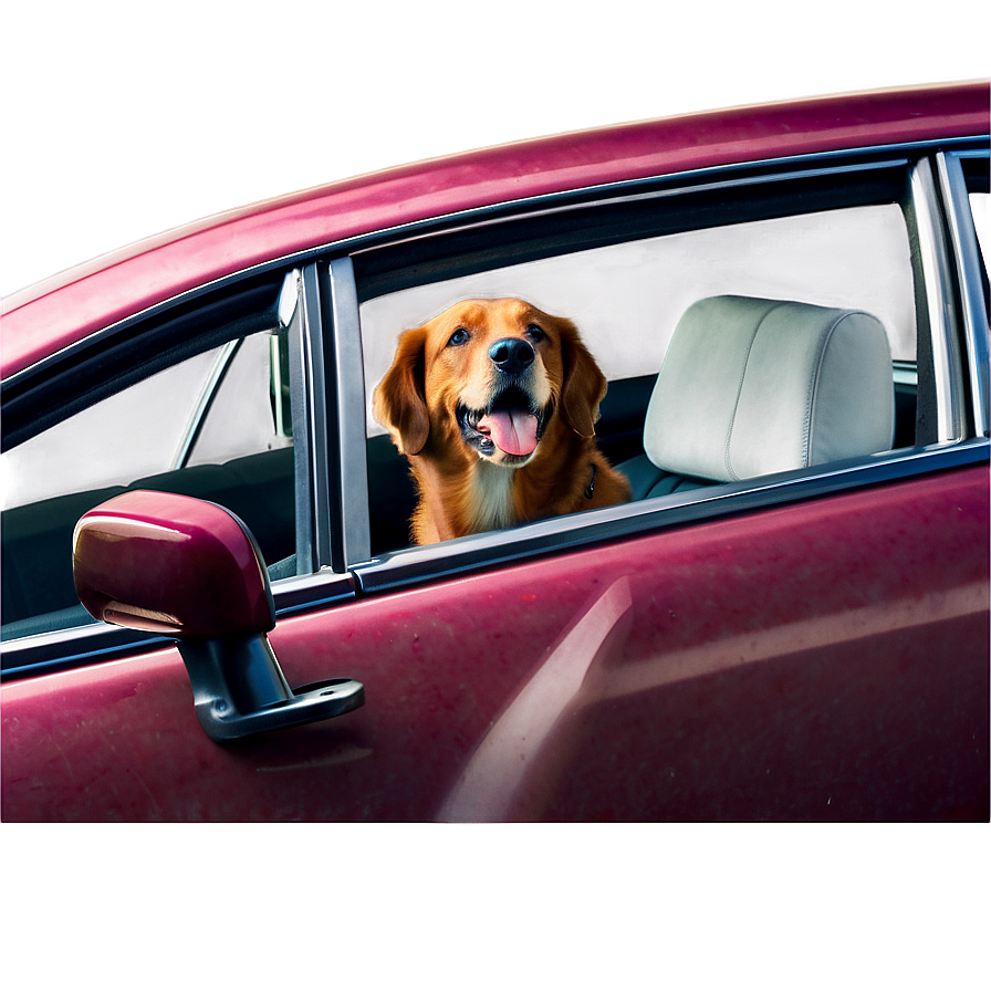 Dogs In Cars Png Qnl58 PNG Image