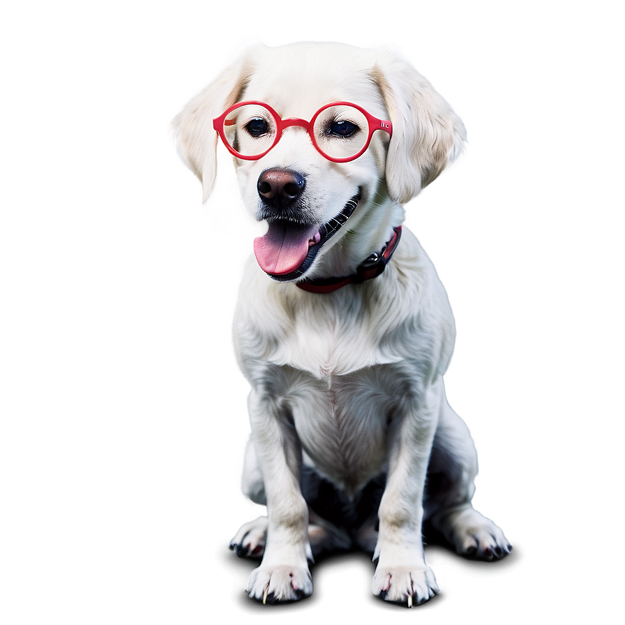 Dogs With Glasses Png Sla PNG Image