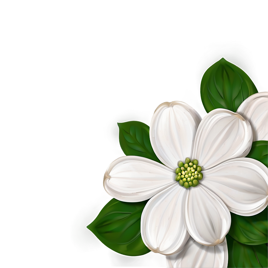 Dogwood Flower Background Png Hgv86 PNG Image