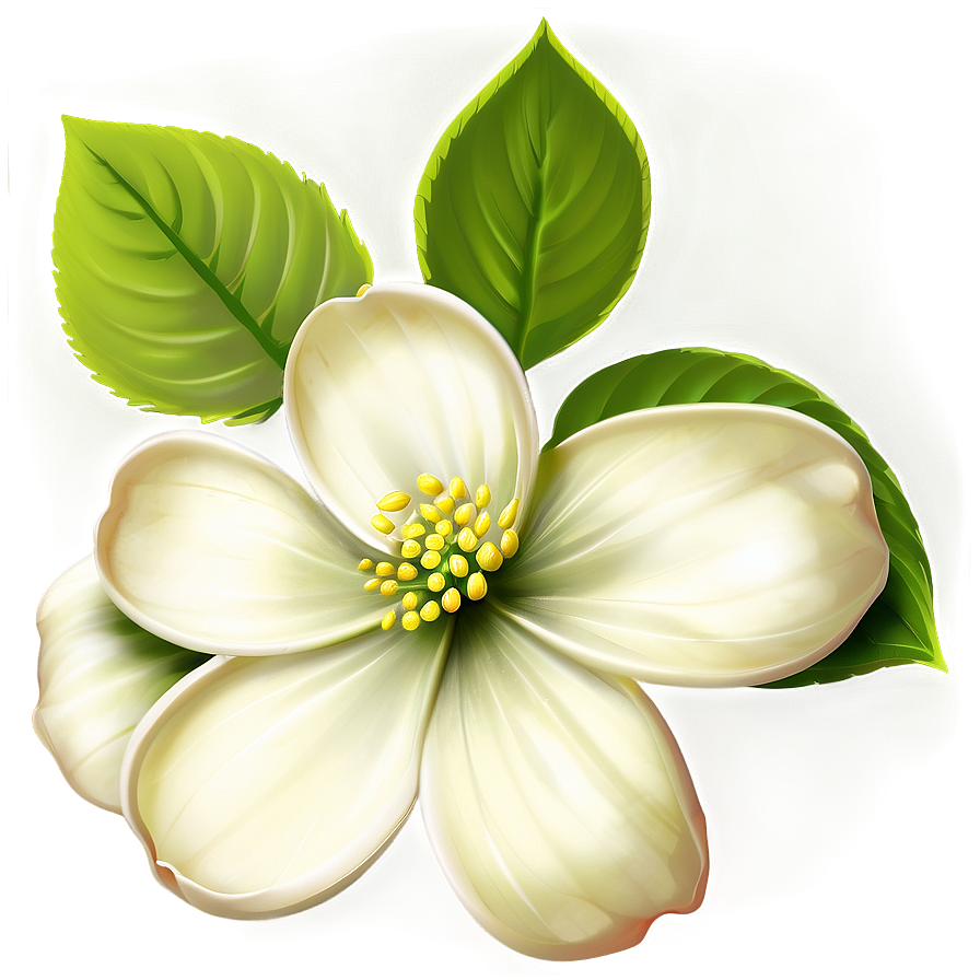 Dogwood Flower Silhouette Png Pbh PNG Image