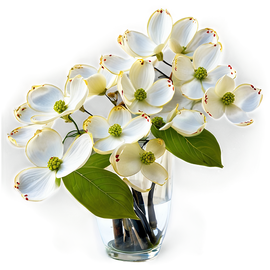 Dogwood In Vase Png Mbh2 PNG Image