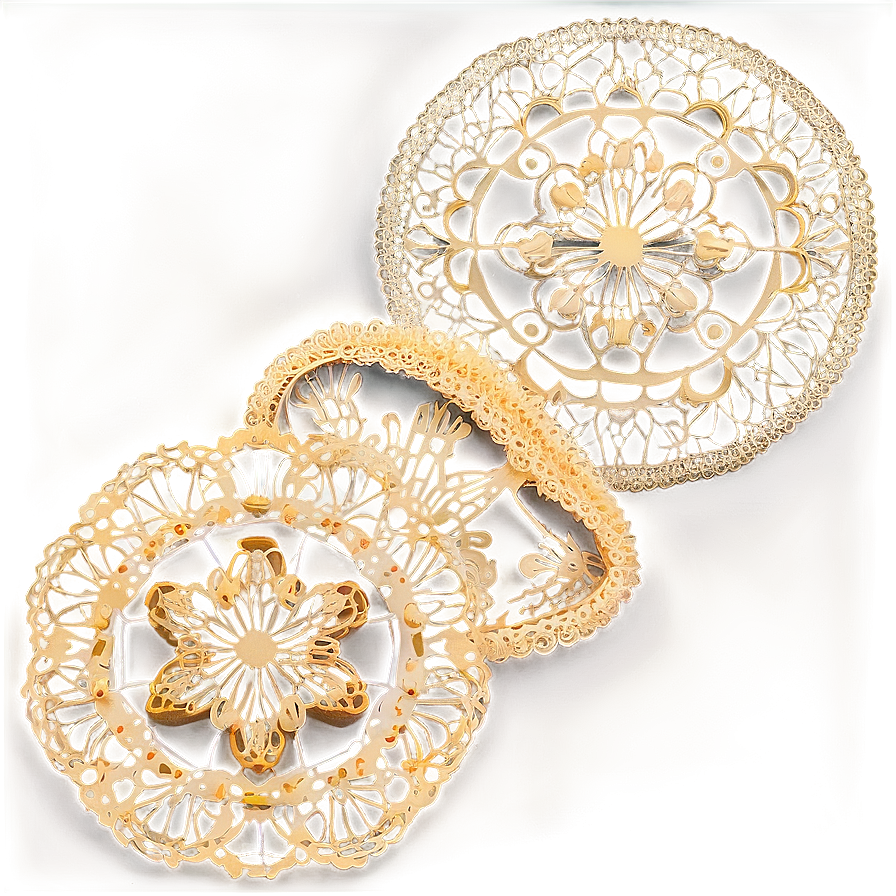 Doily Decoration Idea Png Ept PNG Image