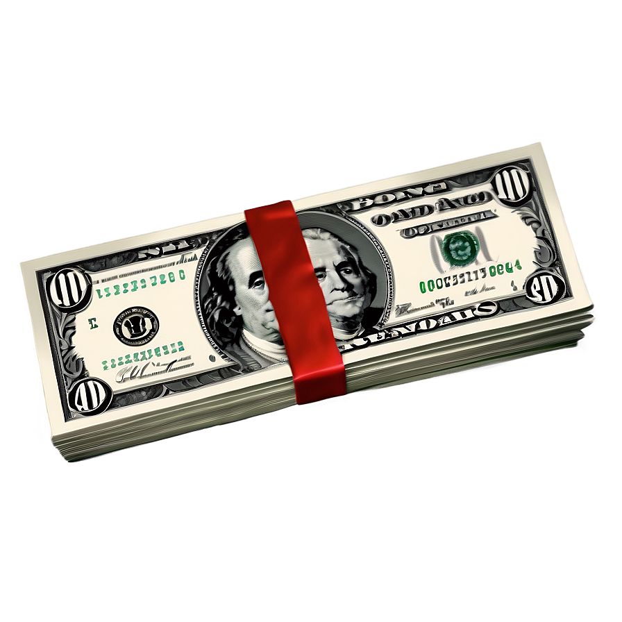 Dollar Bills Gift Png 06132024 PNG Image