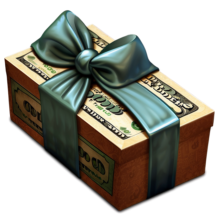 Dollar Bills Gift Png Yme PNG Image