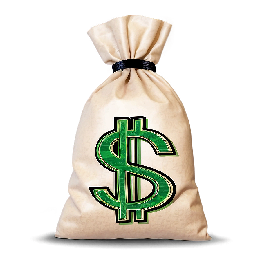 Dollar Moneybag Design Png Jav PNG Image