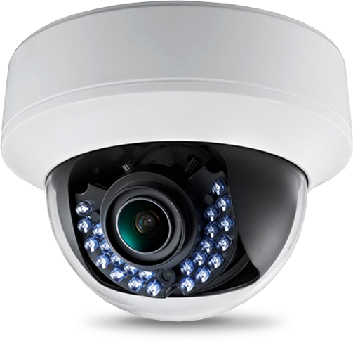 Dome Security Camera PNG Image