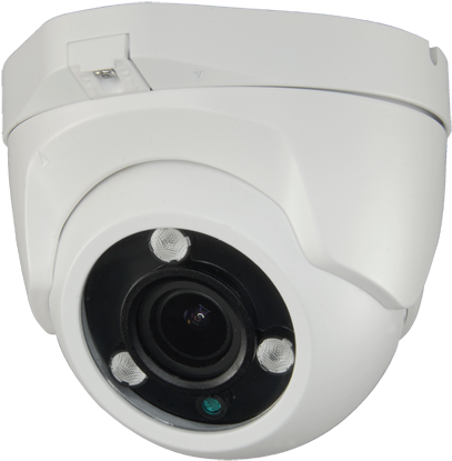 Dome Security Camera Isolated PNG Image