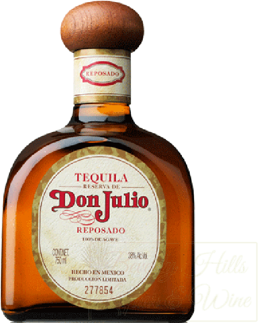 Don Julio Reposado Tequila Bottle PNG Image