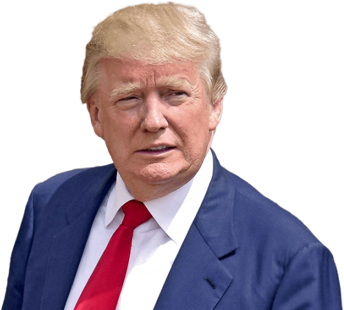 Donald Trumpin Suit PNG Image