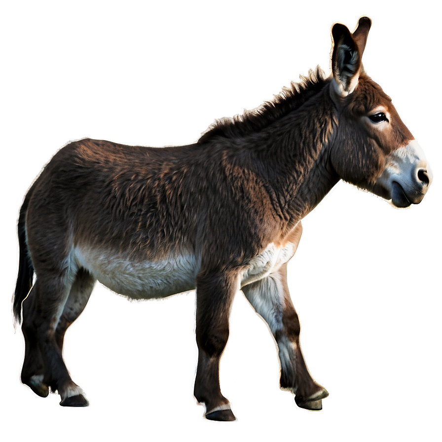 Donkey Outline Png 10 PNG Image