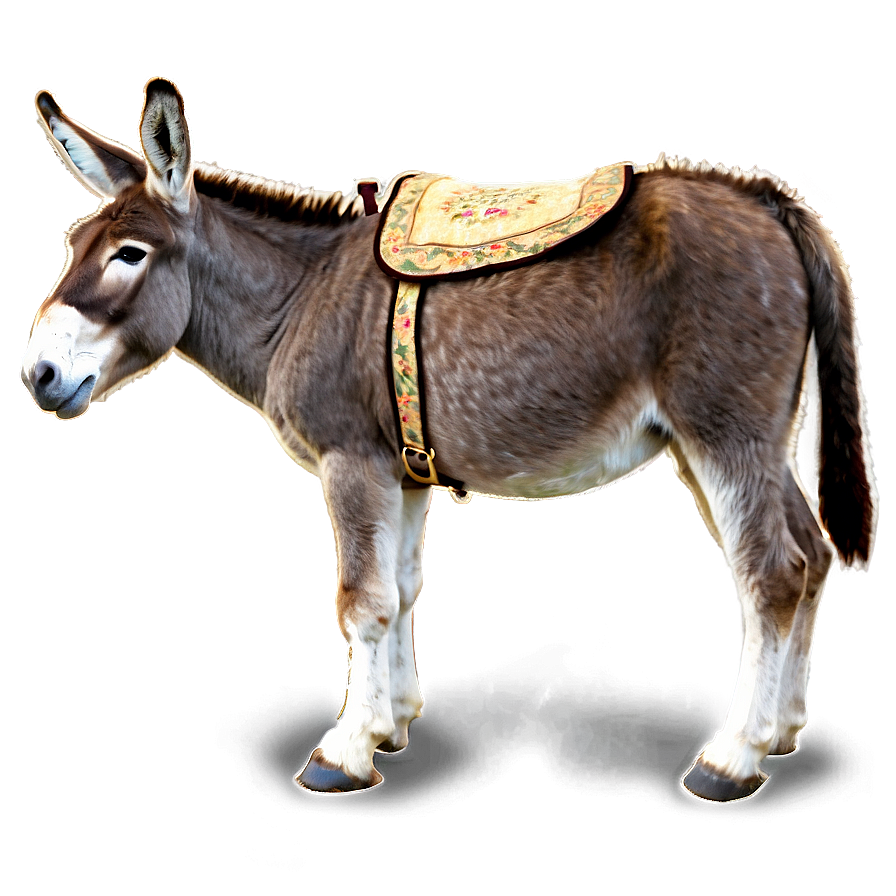 Donkey Side View Png Nsx53 PNG Image