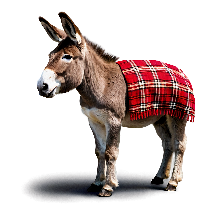 Donkey With Blanket Png Gbb45 PNG Image