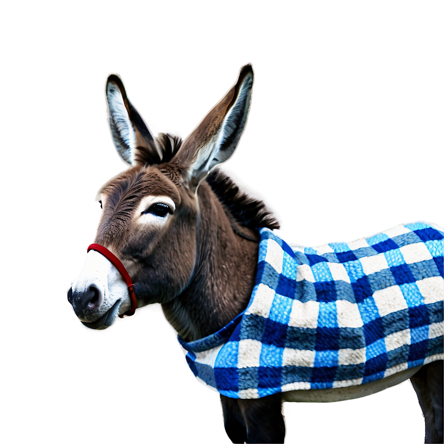 Donkey With Blanket Png Osx PNG Image