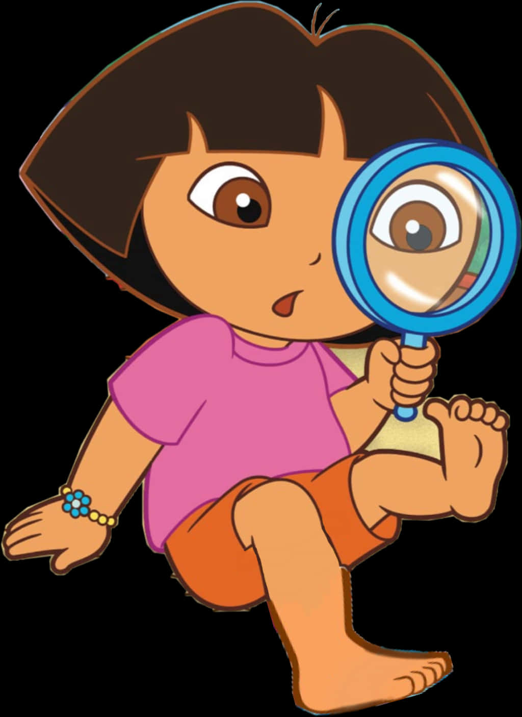 Dora Explorer Magnifying Glass PNG Image