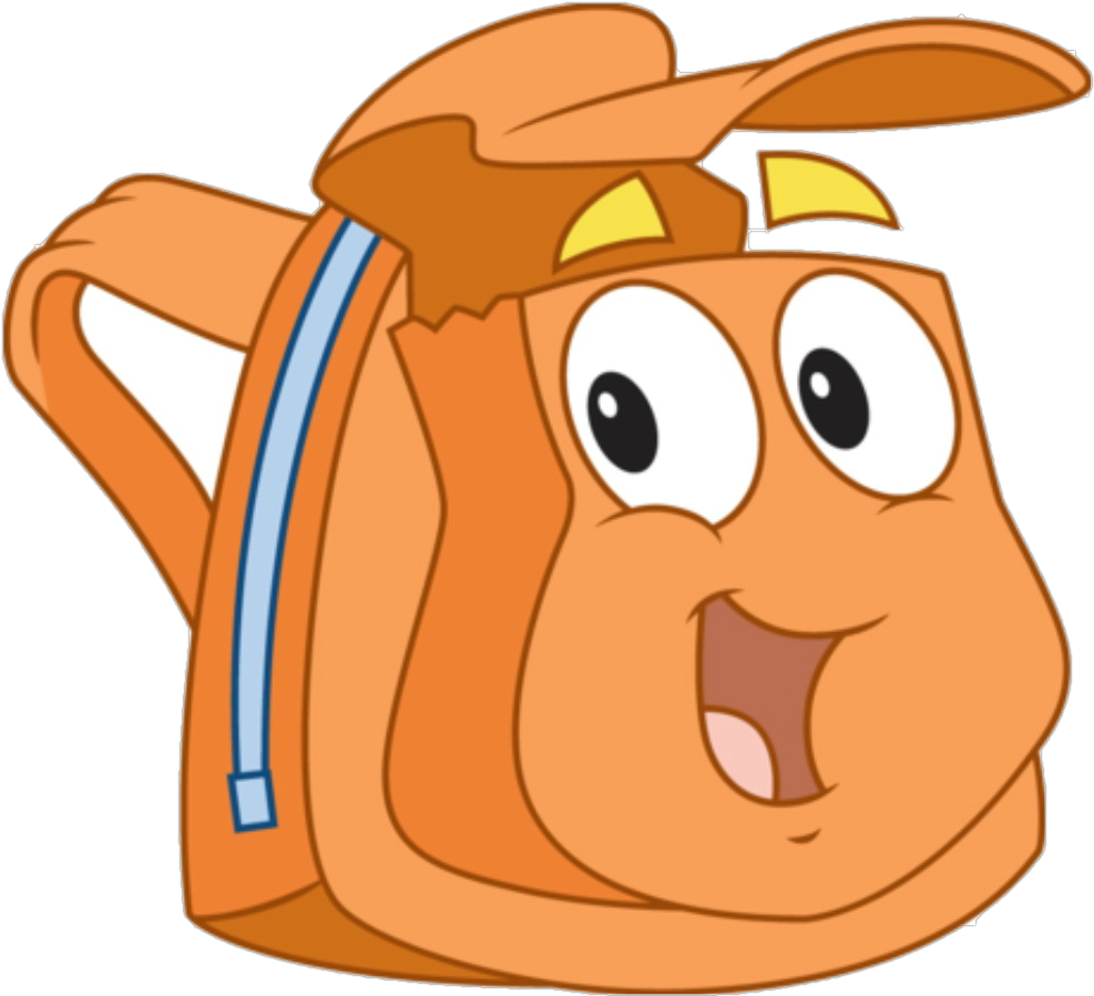 Dora The Explorer Backpack Character PNG Image