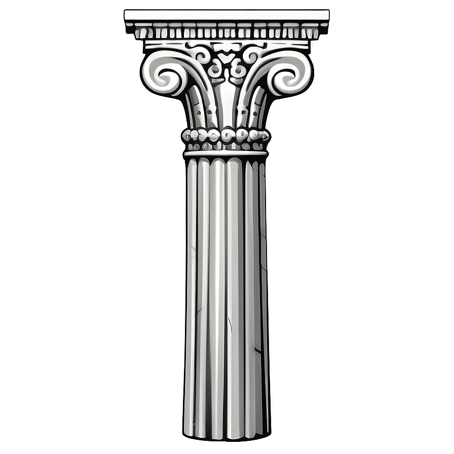 Doric Pillar Png Jdf62 PNG Image