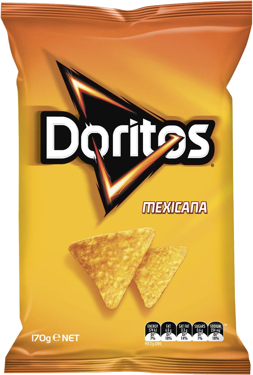 Doritos Mexicana Flavor Chips Package PNG Image