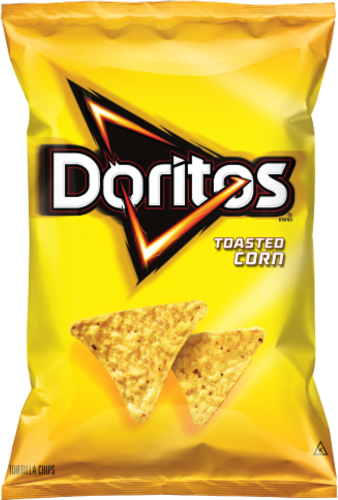 Doritos Toasted Corn Chip Bag PNG Image