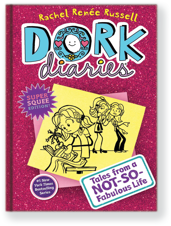 Dork Diaries Book Cover PNG Image