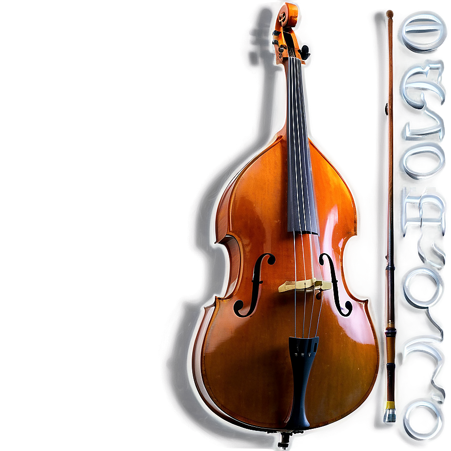 Double Bass In Jazz Band Png 06242024 PNG Image