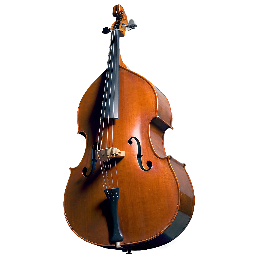 Double Bass Under Spotlight Png Fxq8 PNG Image