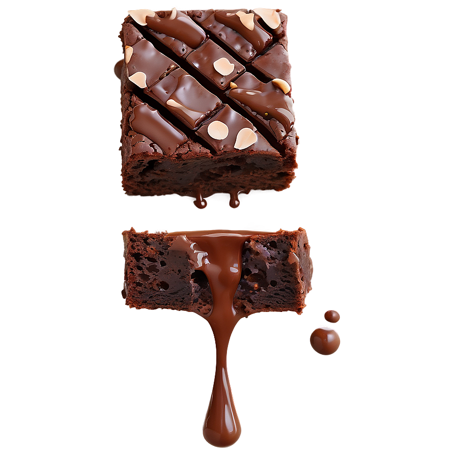 Double Chocolate Brownie Png Ikm88 PNG Image