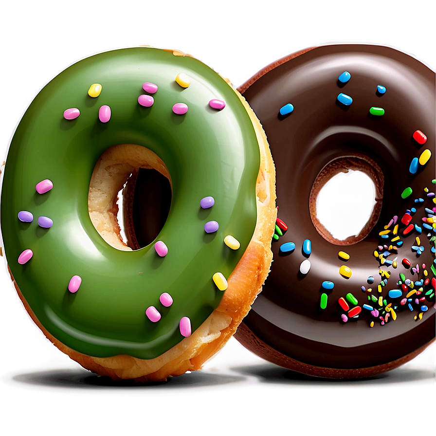 Double Chocolate Donut Png Rdy PNG Image