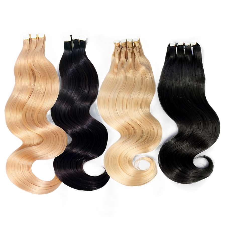 Double Drawn Hair Bundles Png Tvj60 PNG Image