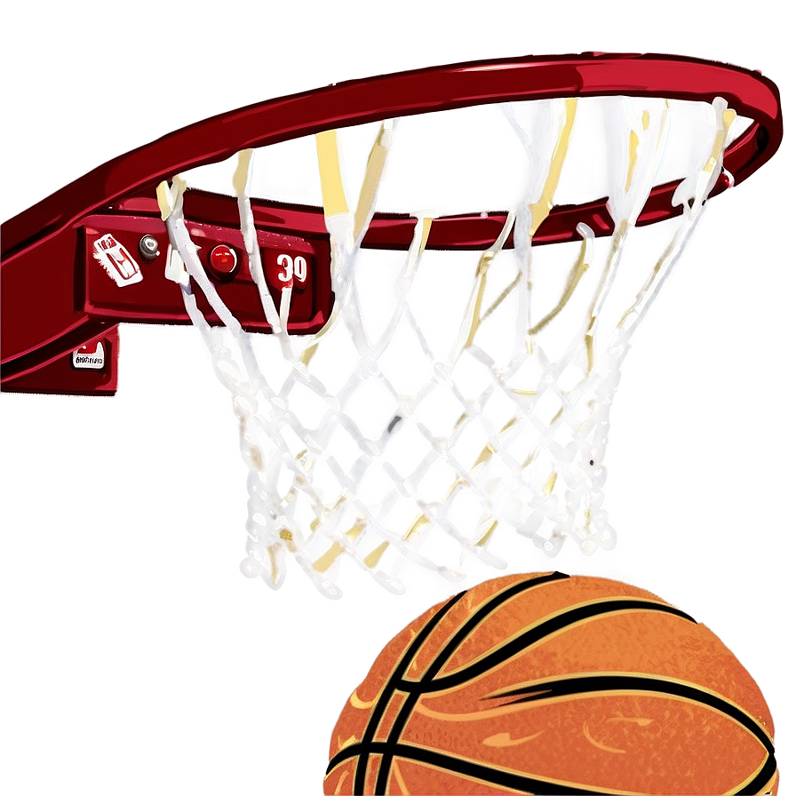 Double Rim Basketball Hoop Png Rdu92 PNG Image