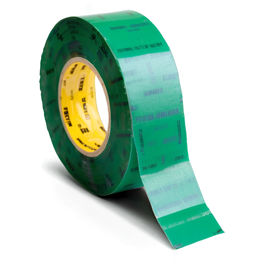 Double-sided Green Tape Png 06282024 PNG Image