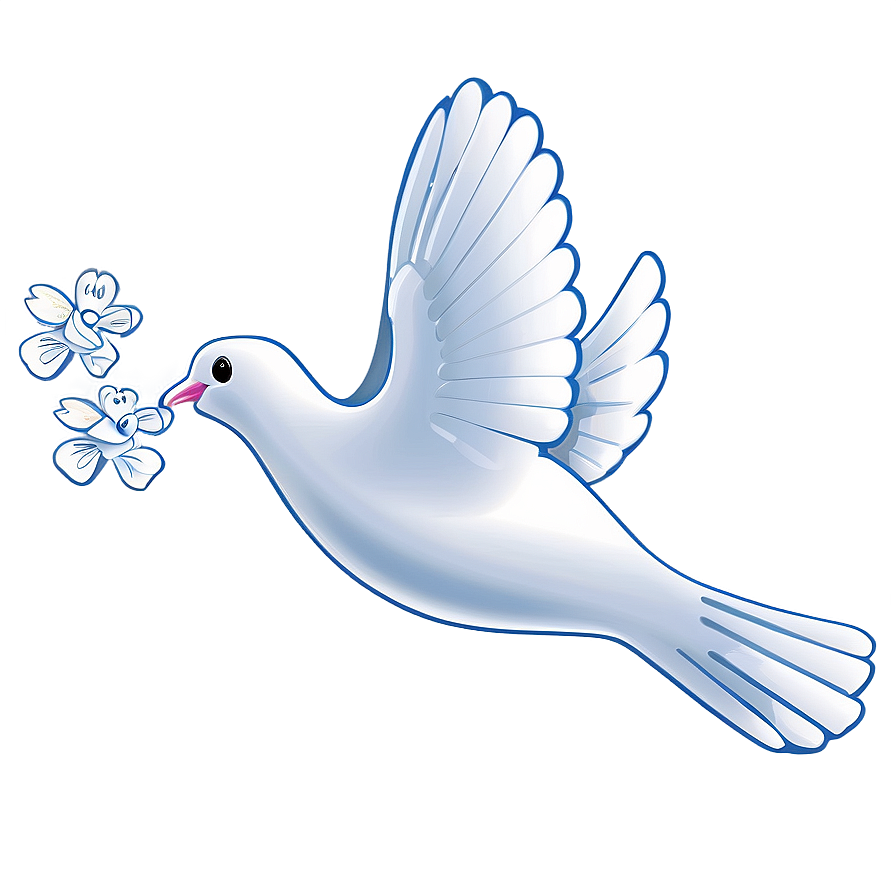 Dove Clipart For Peace Day Png 50 PNG Image