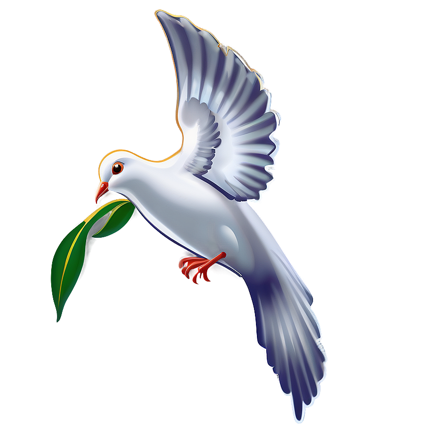 Dove With Olive Branch Clipart Png 21 PNG Image