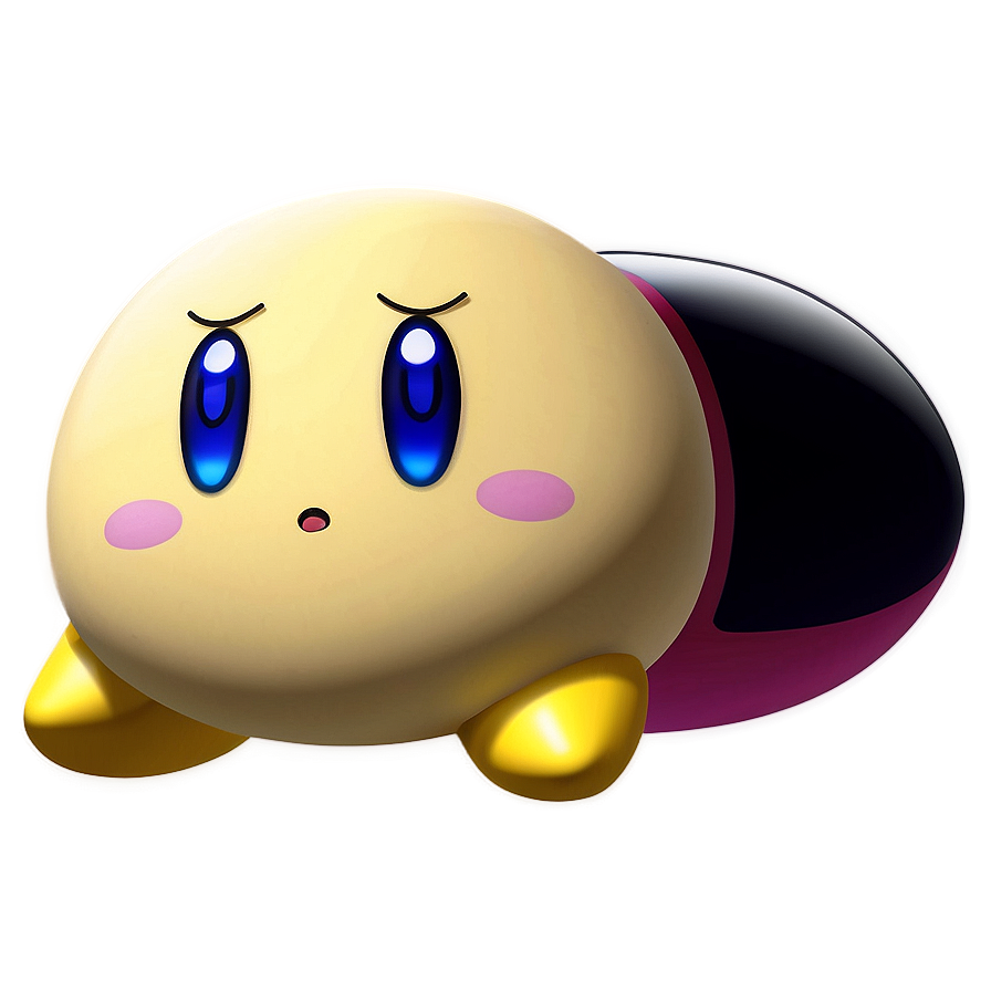 Download Transparent Kirby Black Png Yfs PNG Image