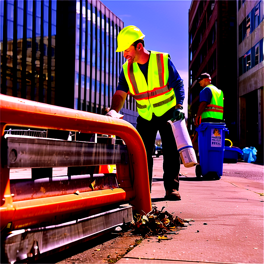 Downtown Cleanup Effort Png 06262024 PNG Image