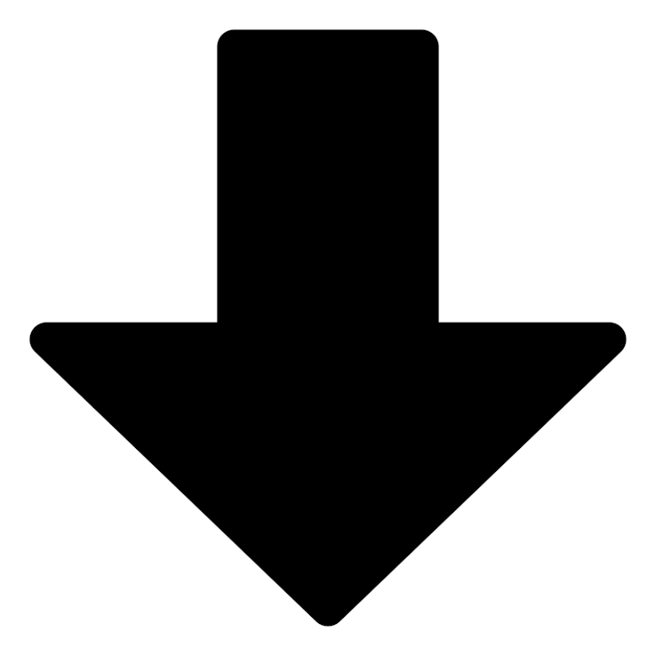 Downward Arrow Icon PNG Image