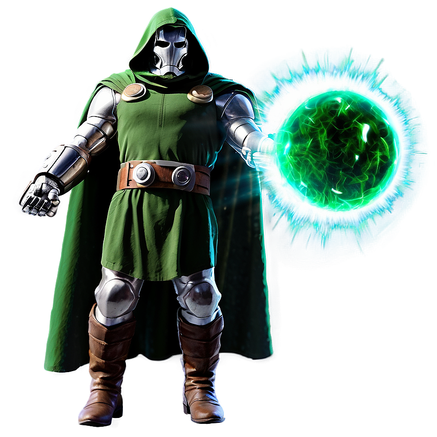 Dr Doom Energy Blast Png Ary9 PNG Image