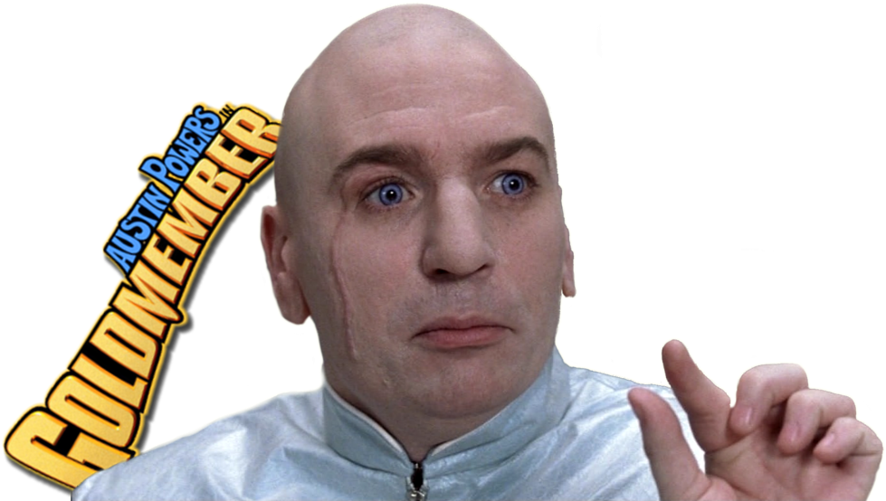 Dr Evil Goldmember Pose PNG Image