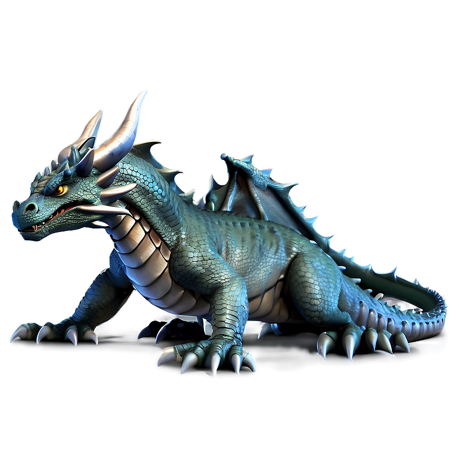 Dragon And Castle Png 6 PNG Image