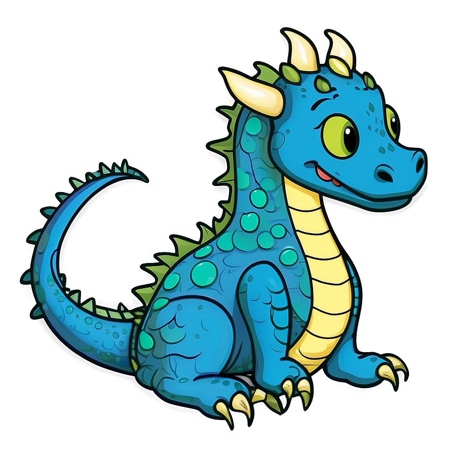 Dragon Coloring Page Png 06132024 PNG Image