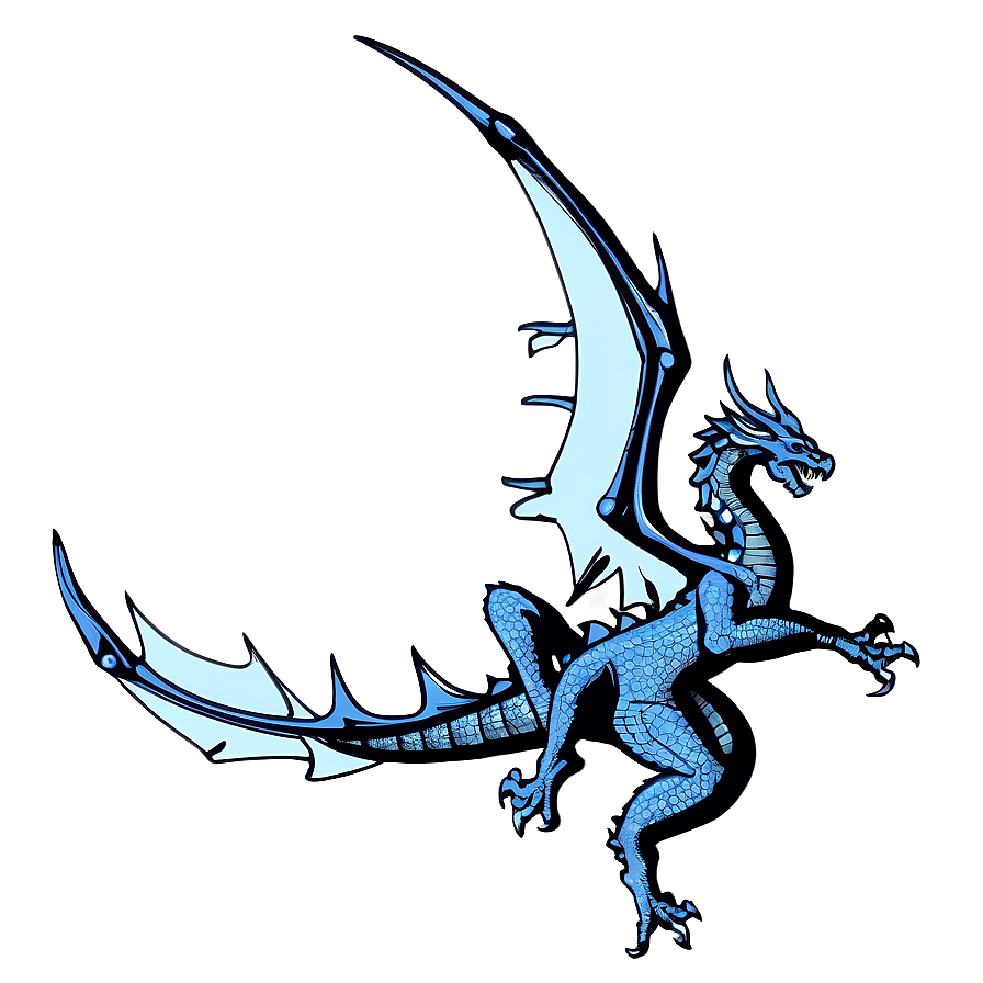 Dragon Tattoo Outline Png Lpv PNG Image