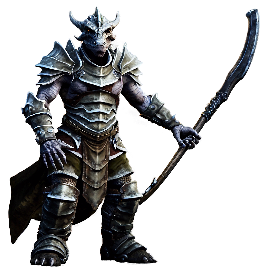 Dragonborn Character Png Obc PNG Image