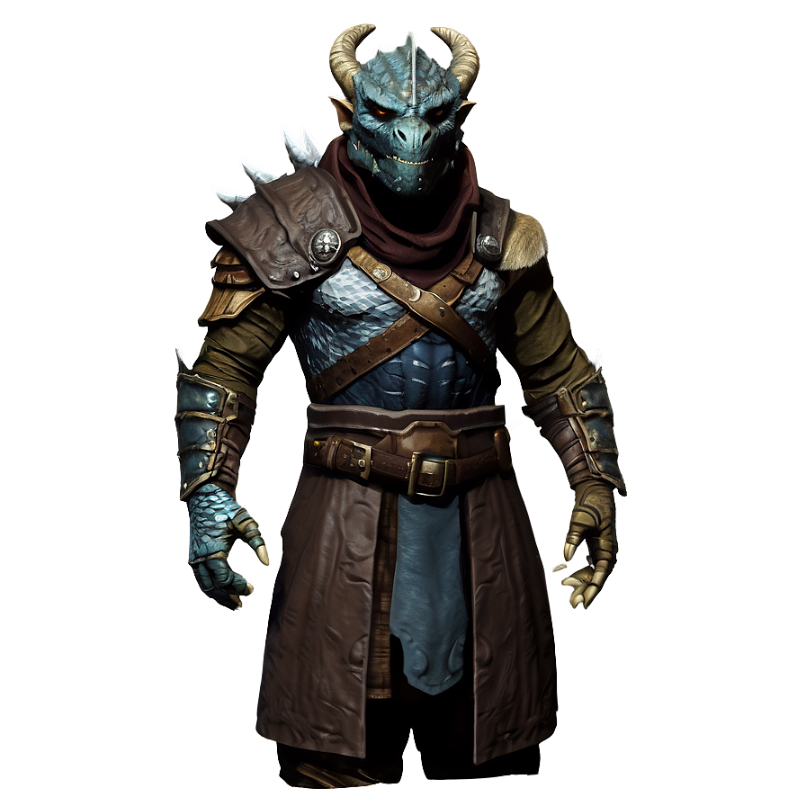 Dragonborn Rogue Png Cji PNG Image