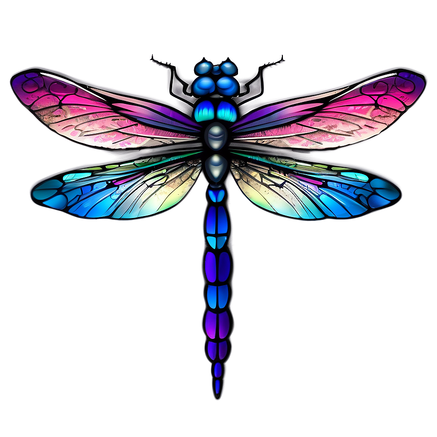 Dragonfly Tattoo Png 05212024 PNG Image