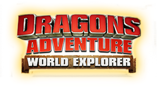 Dragons Adventure World Explorer Logo PNG Image